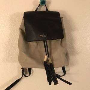 Kate Spade Leather Backpack, Large